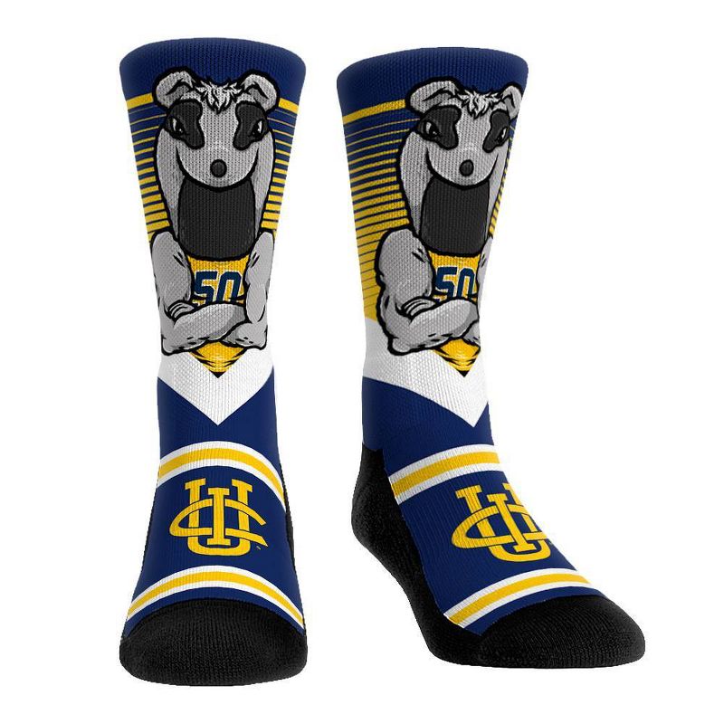 NCAA UC Irvine Anteaters Adult Mascot Showdown Crew Socks - L/XL