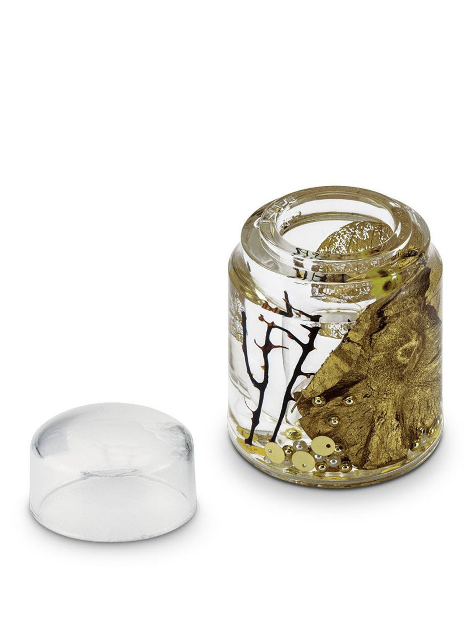 Freelance Gold Acrylic Set of 1 Kitchen Racks and Holders