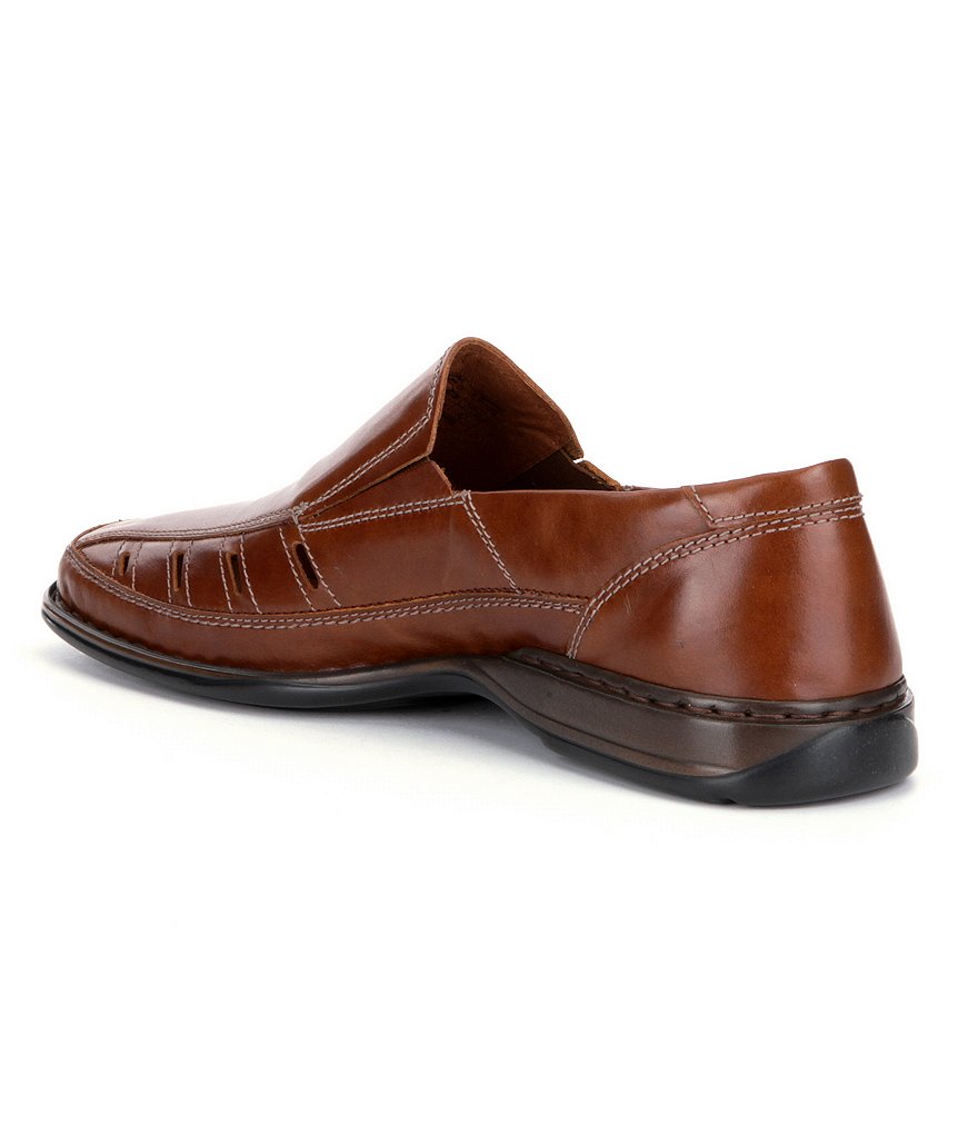 ECCO Track II Low Leather Oxfords