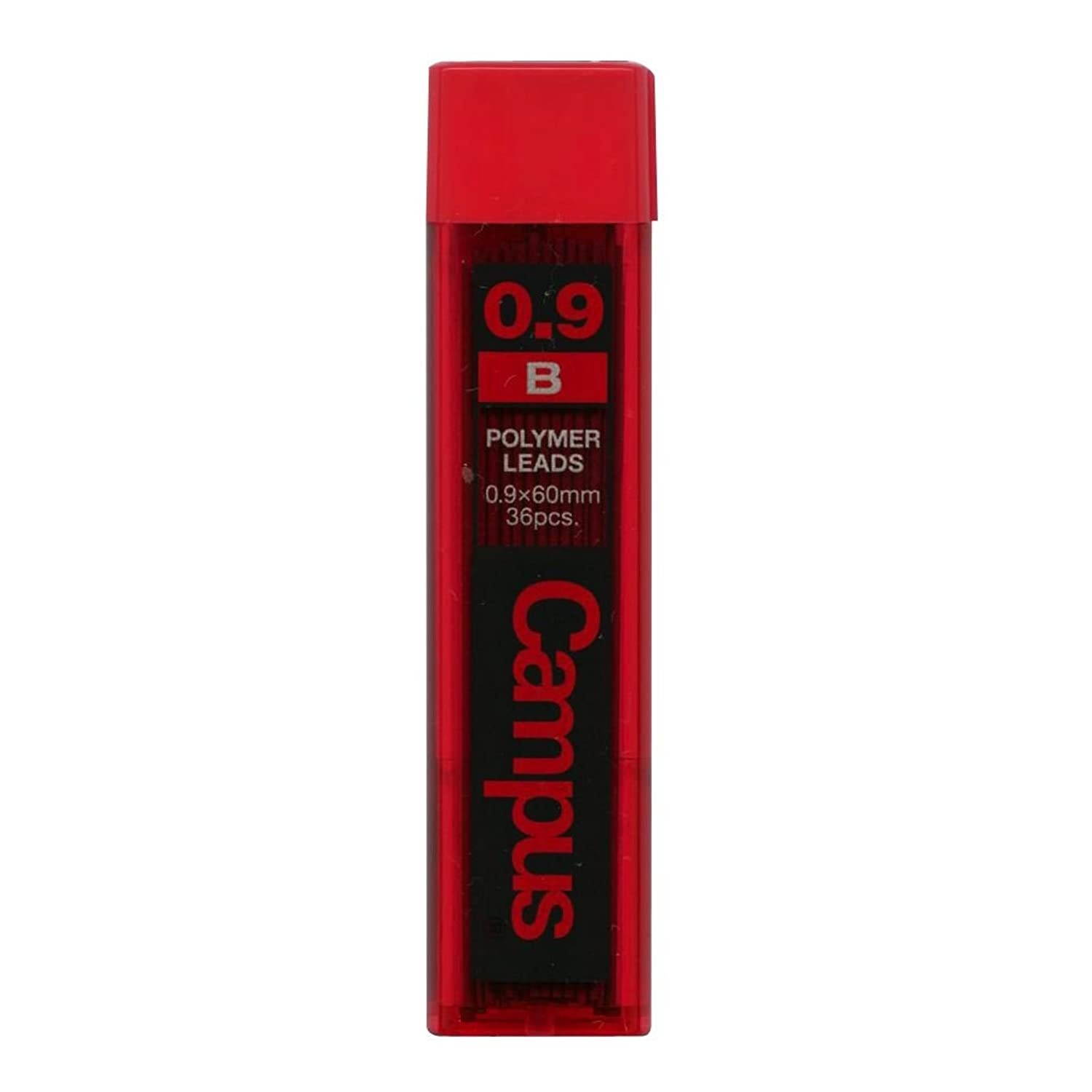 Kokuyo Campus Mechanical Pencil Lead, 0.9mm, B (PSR-CB9N)