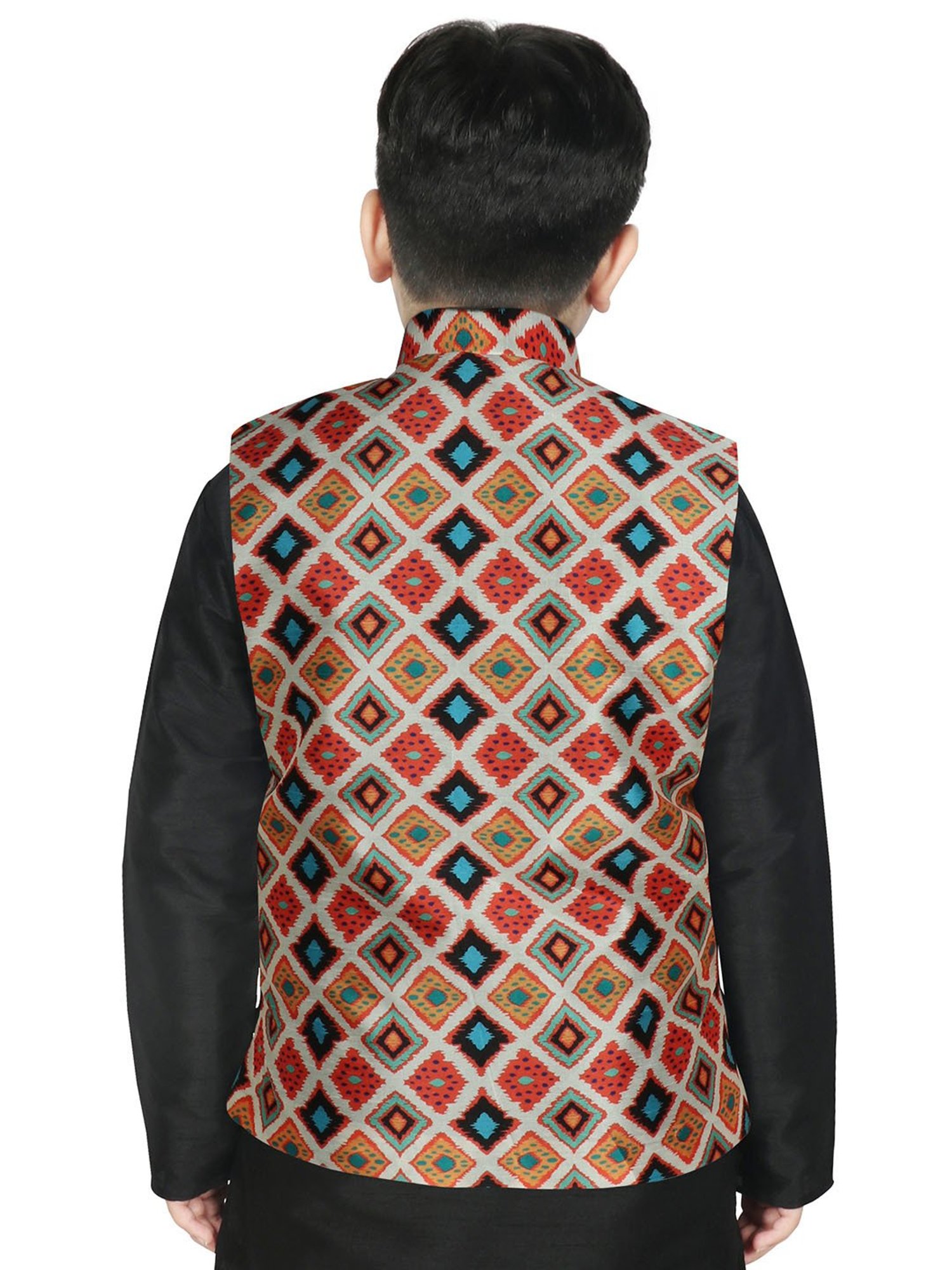 Crimsoune Club Kids Mint Solid Full Sleeves Blazer