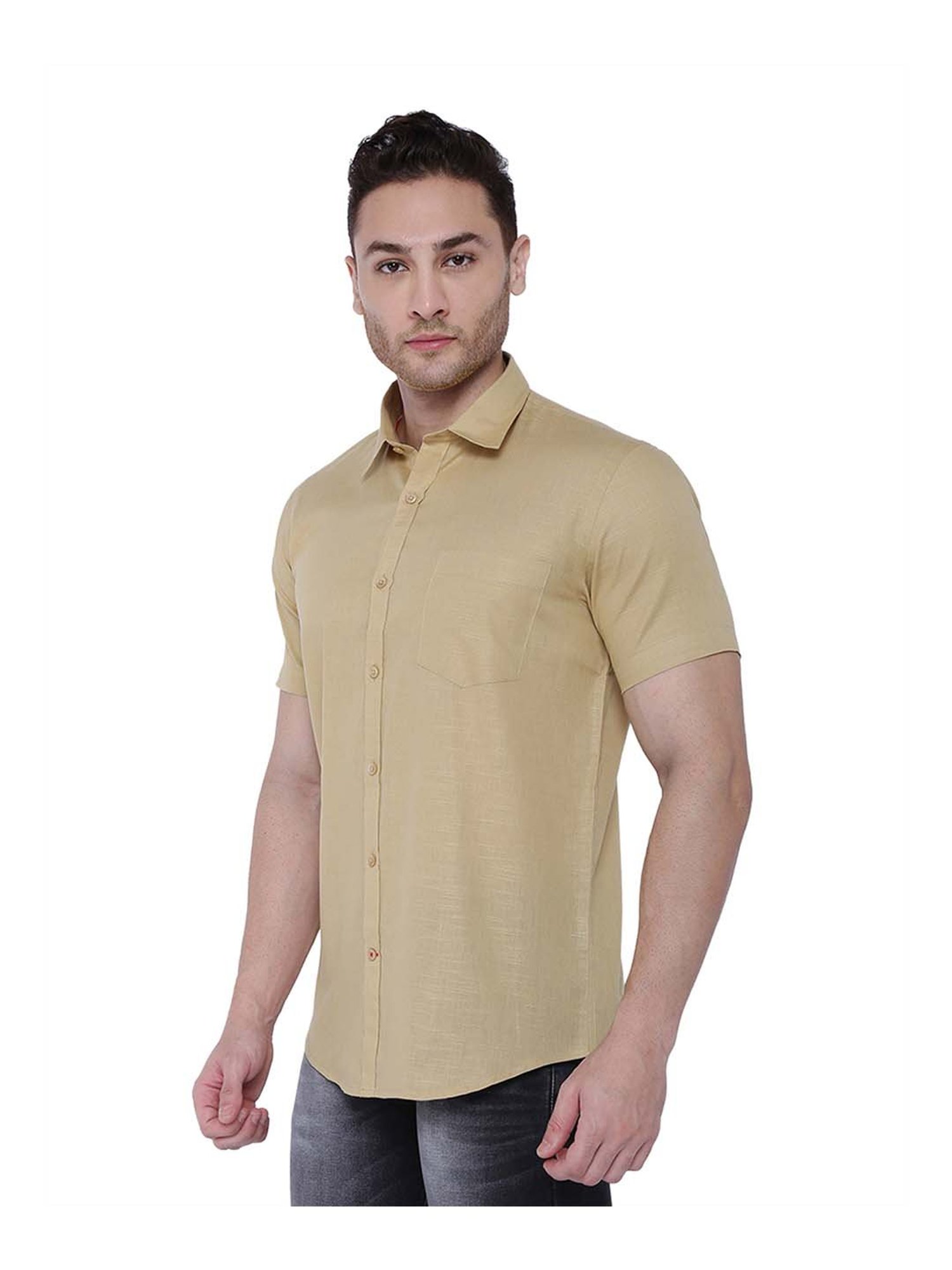 Southbay Khaki Regular Fit Shirt