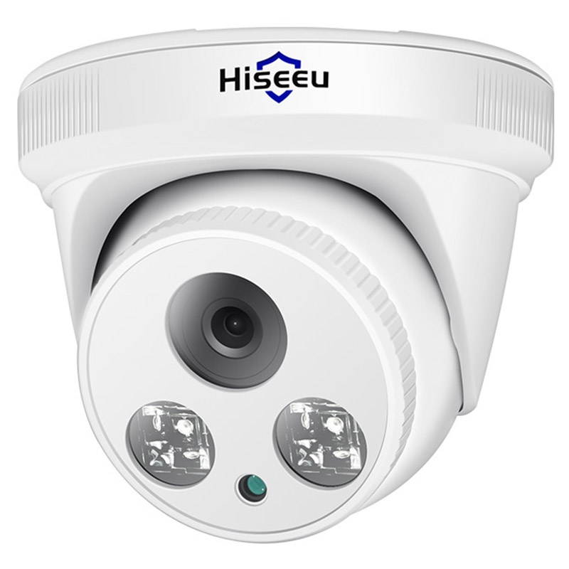 Hiseeu HC615 Motion Detection / 1080P / Night Vision / H.265 Hemisphere 3.6mm Lens Network Camera WHITE US Plug