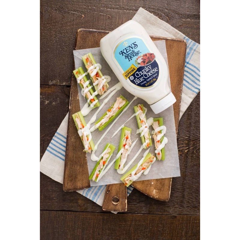 Ken's Steak House Chunky Blue Cheese Salad Dressing - 24fl oz