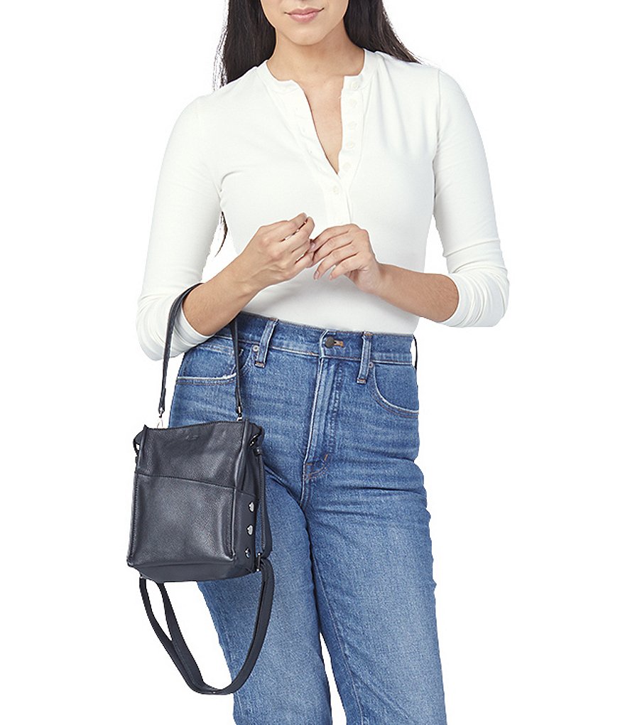 COACH Colorblock Leather Willow Bucket Bag