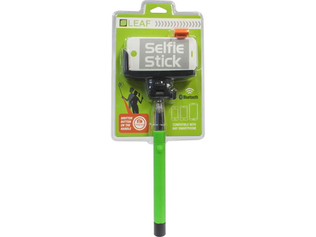 hyperkin M07110-GN Green LEAF Selfie Stick for Smartphones