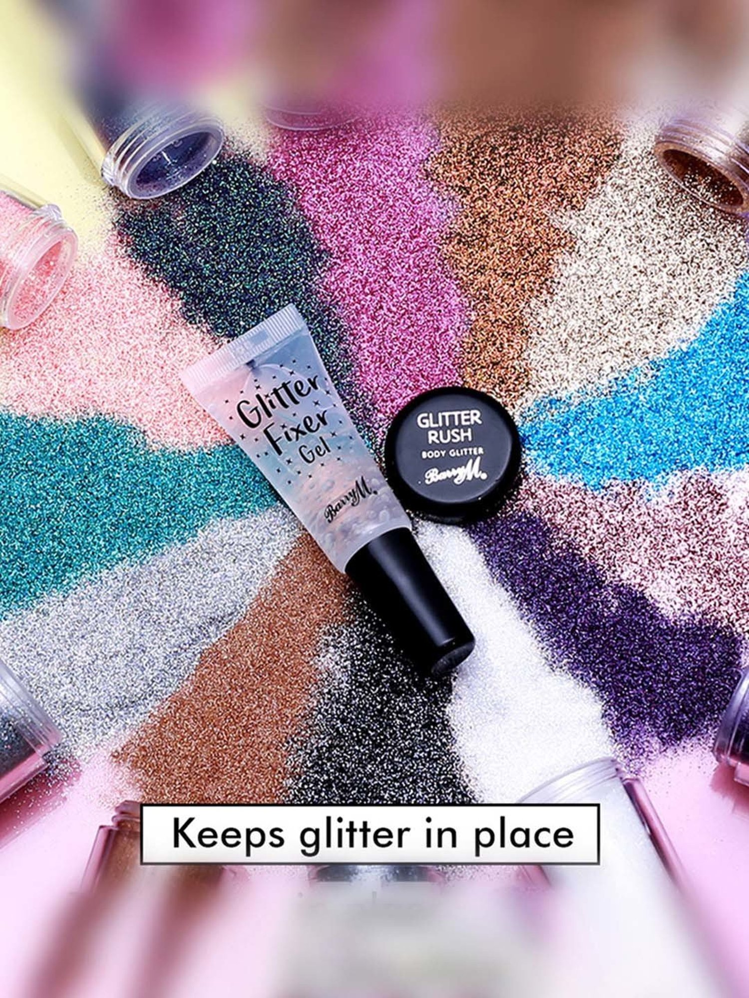 Barry M Glitter Fixer Gel - 5 ml