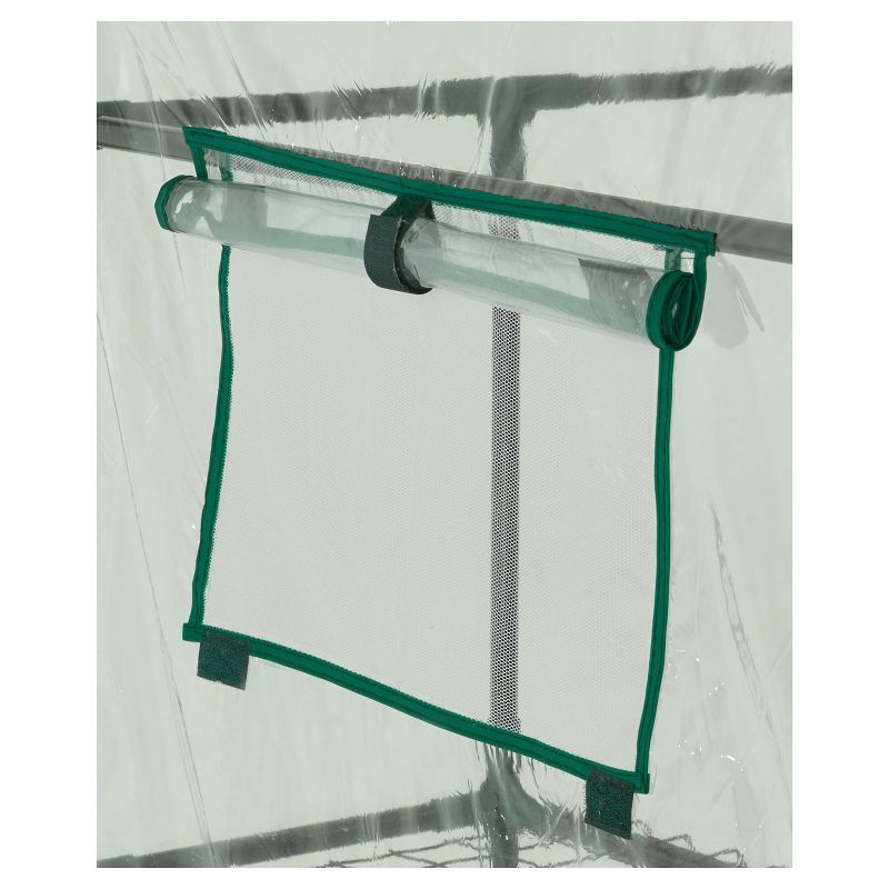 Deluxe Walk - In 3 Tier 6 Shelf Portable Greenhouse - Light Clear - Ogrow