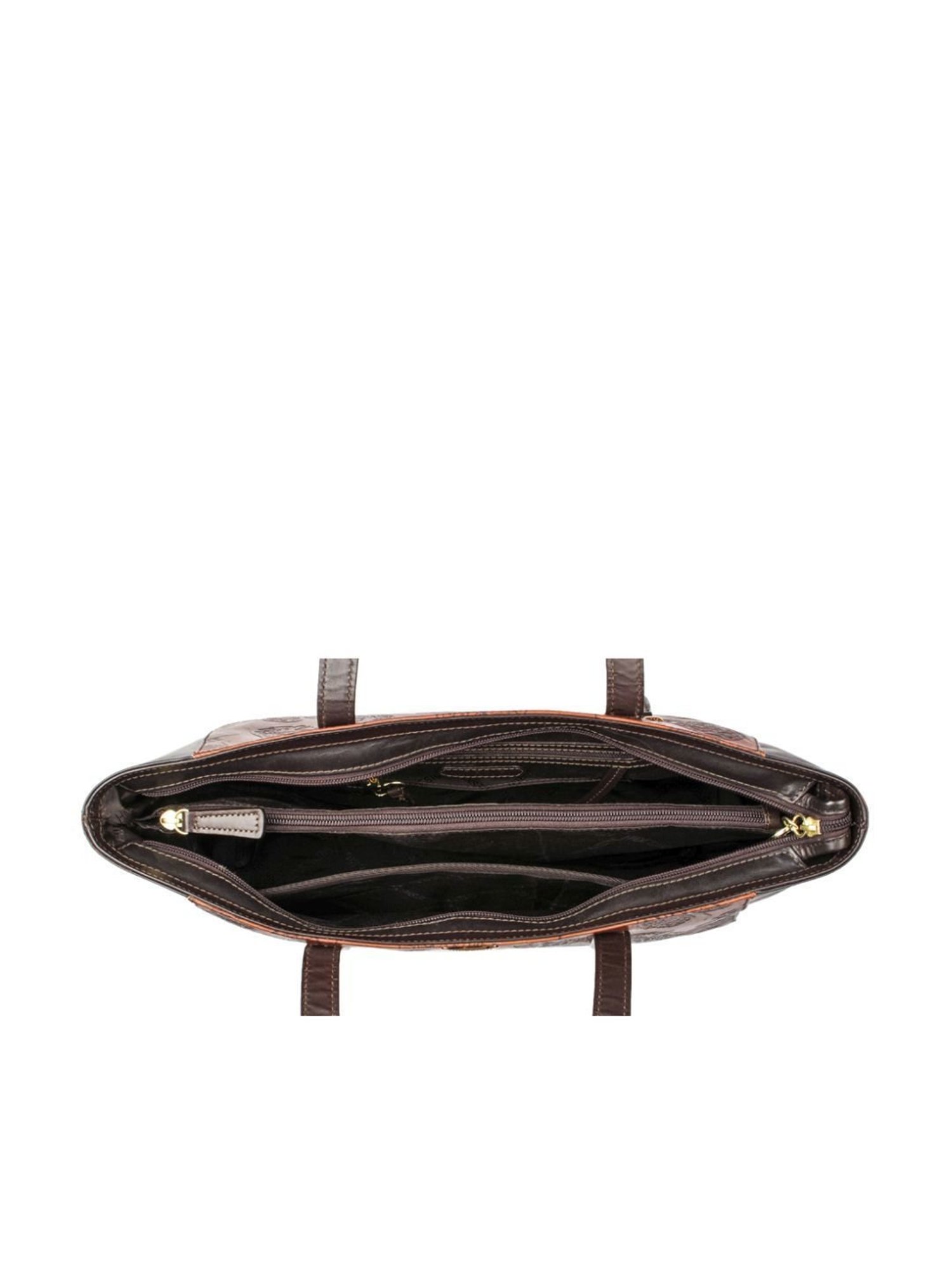 Hidesign Brigitte Brown Leather Shoulder Bag