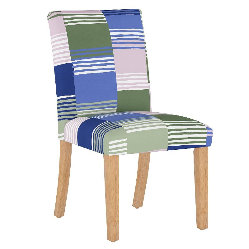 Dining Chair Sadie Stripe Lavender - Skyline Furniture