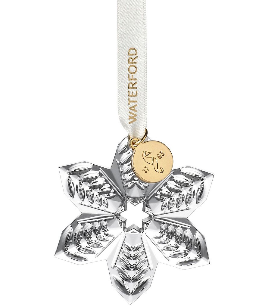 Waterford Crystal 2021 Mini Poinsettia Ornament