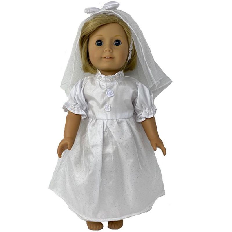 JC Toys Lil' Cutesies Twins 8.5" All Vinyl Baby Doll with Stroller