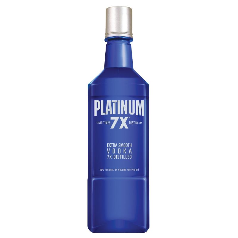 Platinum 7X Distilled Vodka - 750ml Bottle