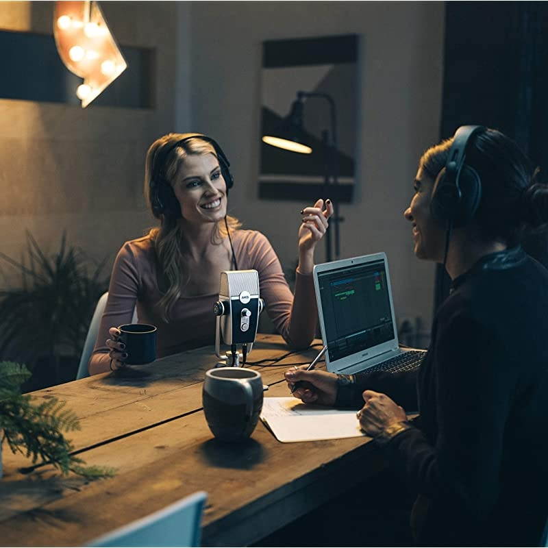 Podcaster Essentials Kit for Streamers, Vloggers, and Gamers-Includes Lyra USB-C Microphone, K371 Headphones, and Ableton Lite Software