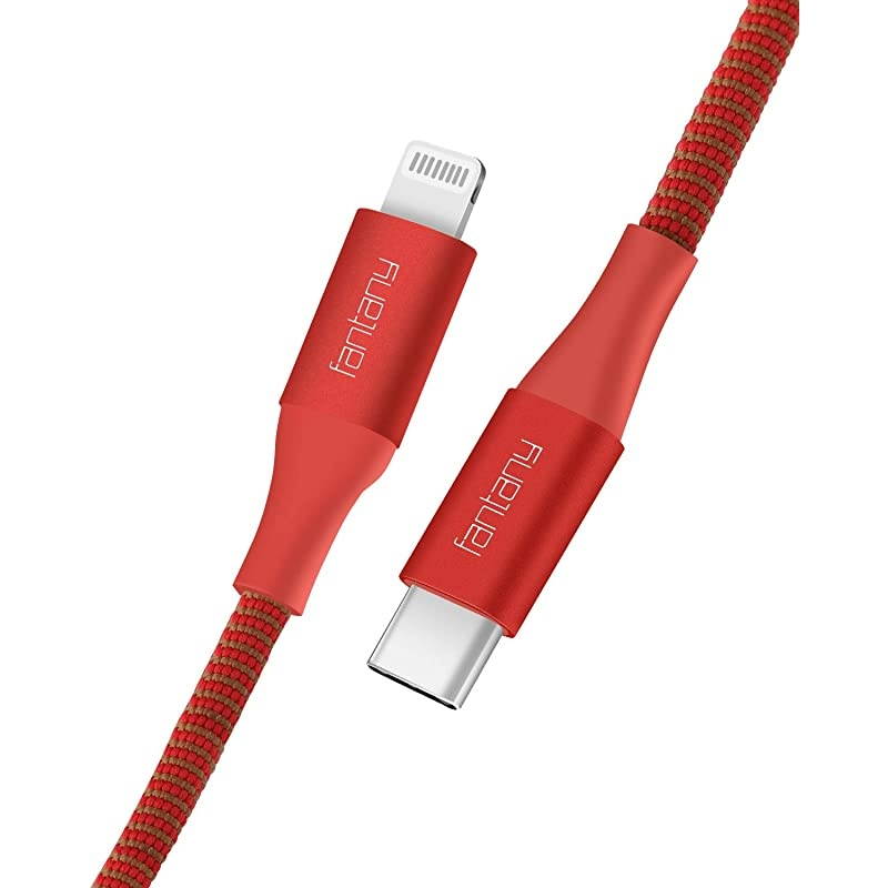 USB C to Lightning CableMFi Certified 66ft Lightning to USBC Fast ChargingSync Cable Compatible with iPhone 1111 Pro11 Pro MaxXSXS MaxXRX8 PlusiPad MiniAirpods Coral1Pack