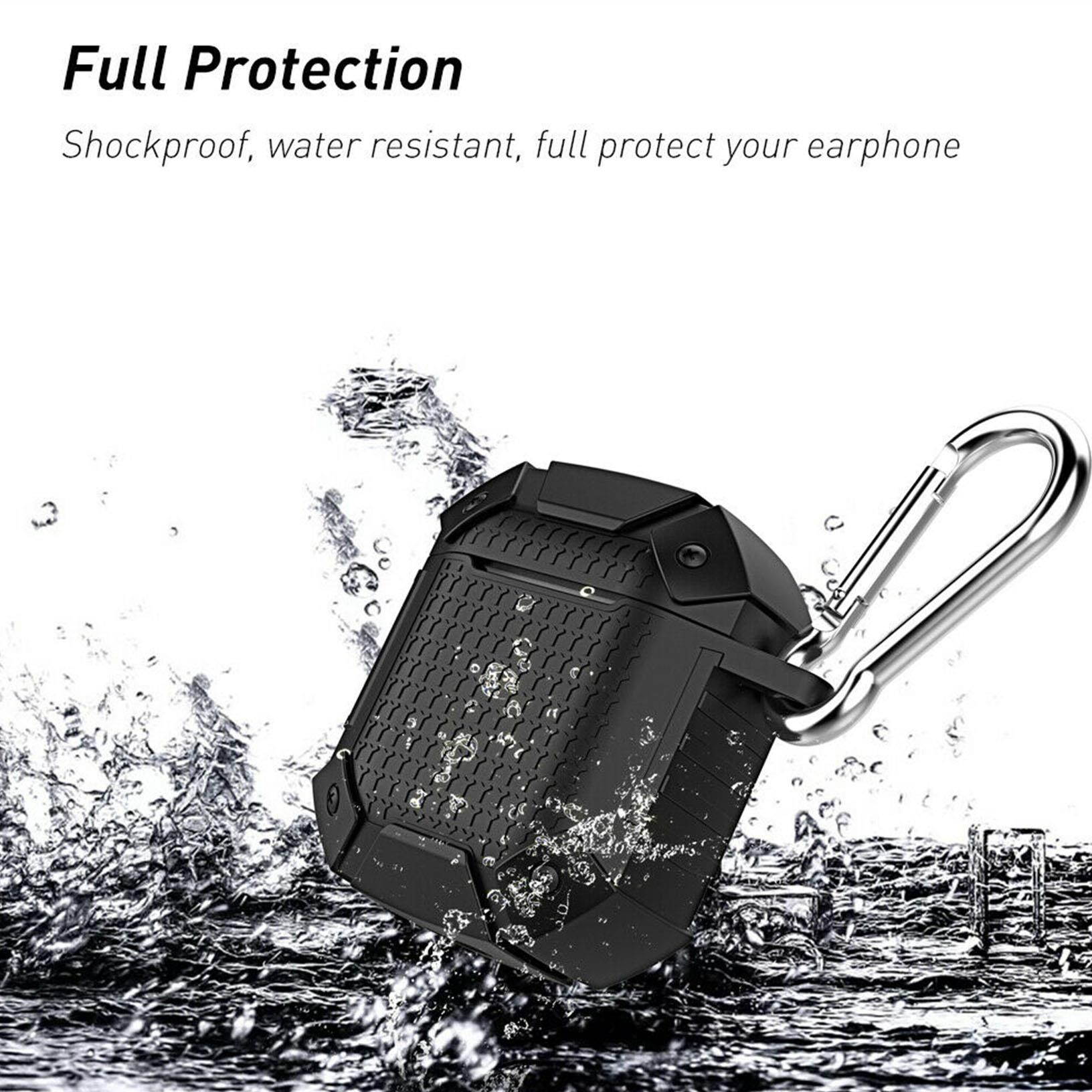 For AirPods 2 2019 Wireless Armor Heavy Duty Rugged Earphone Charging Cover