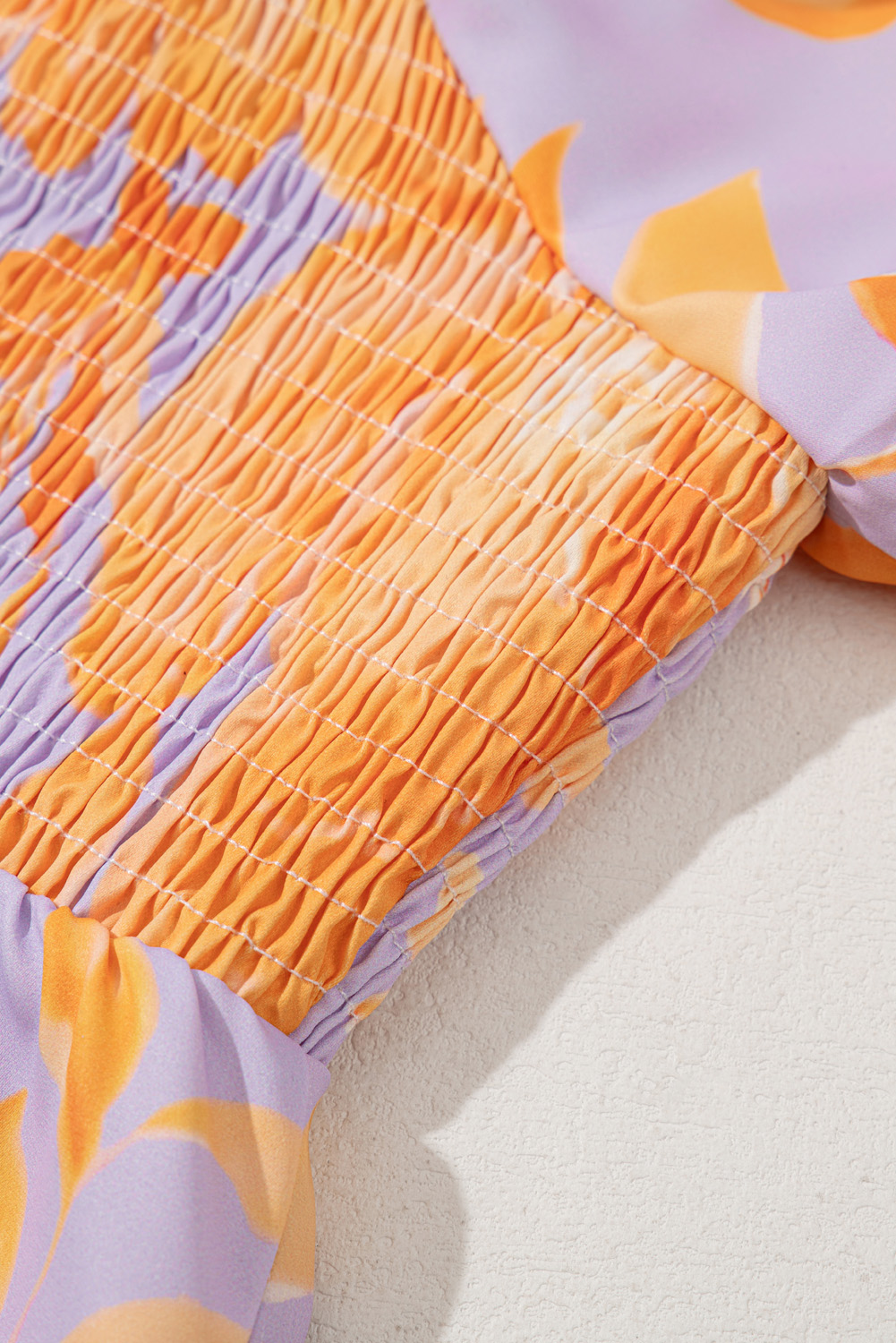 Rose Leopard Print V Neck Plus Size Tee