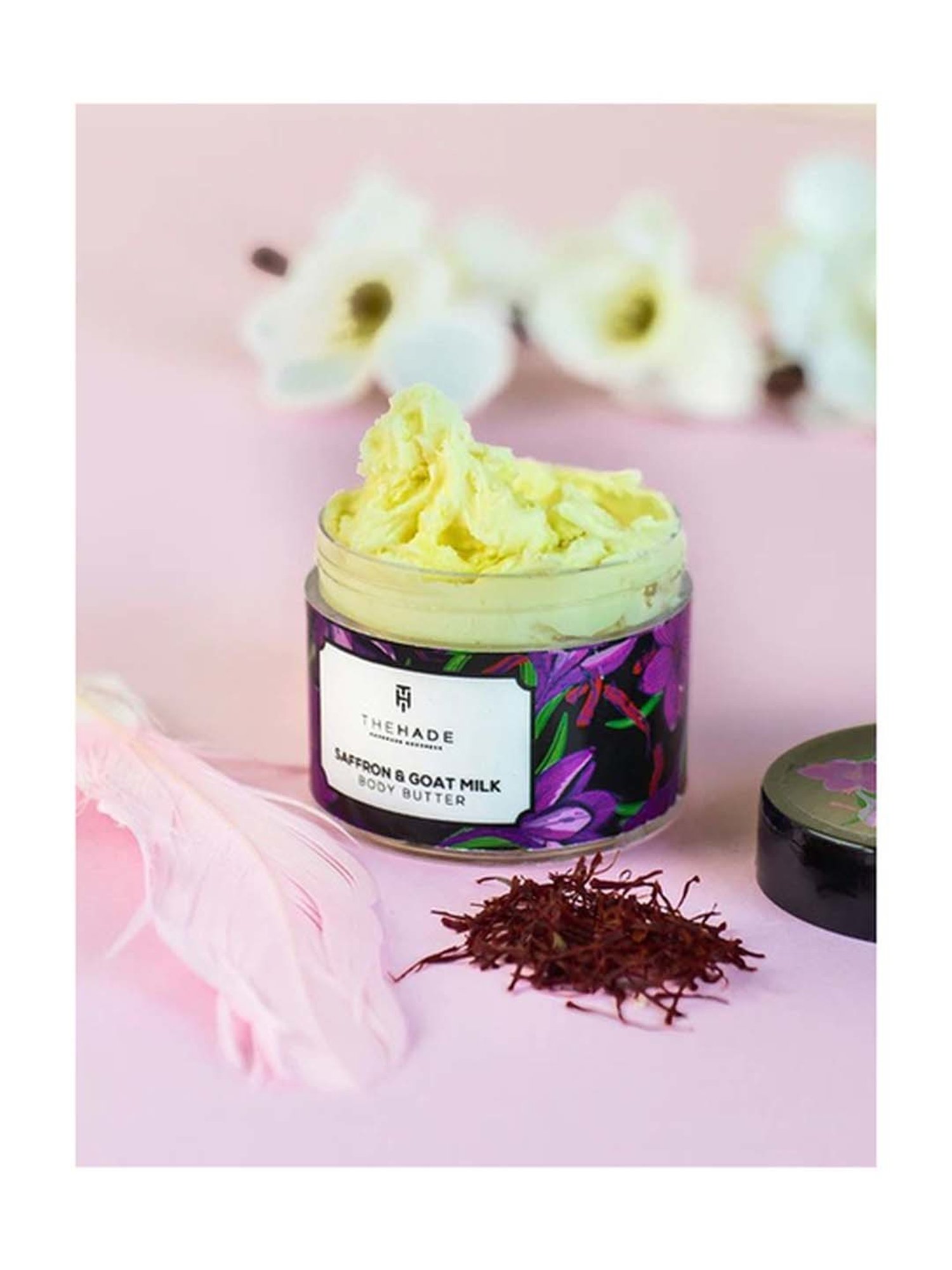 The Hade Saffron and Goat Milk Body Butter - 50 gm