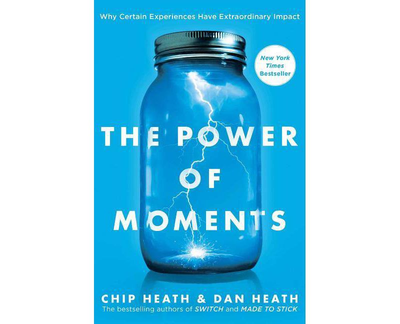 The Power of Moments - by  Chip Heath & Dan Heath (Hardcover)