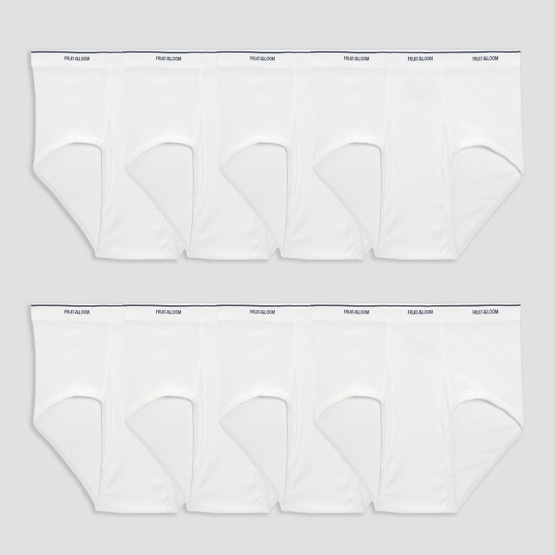Fruit of the Loom Men's Briefs 8pk - White 2XL