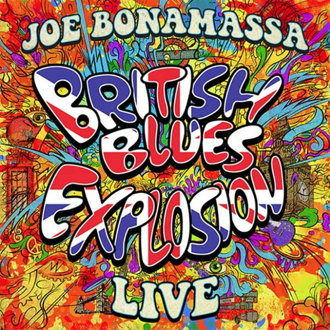 Joe Bonamassa British Blues Explosion Live 180g 3LP (1 Blue, 1 Red & 1 White Vinyl)