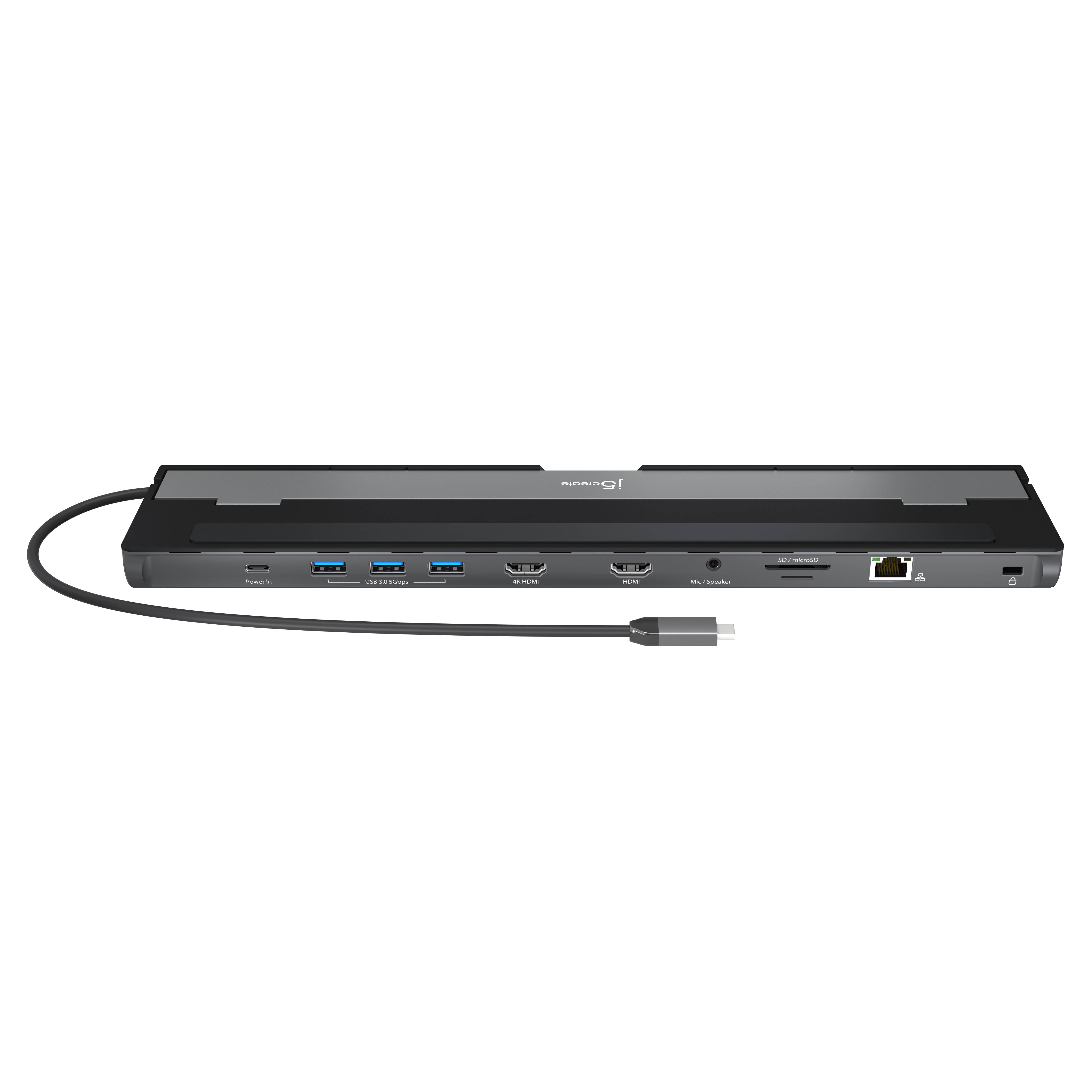 j5create USB-C&reg; Dual HDMI&trade; Docking Station