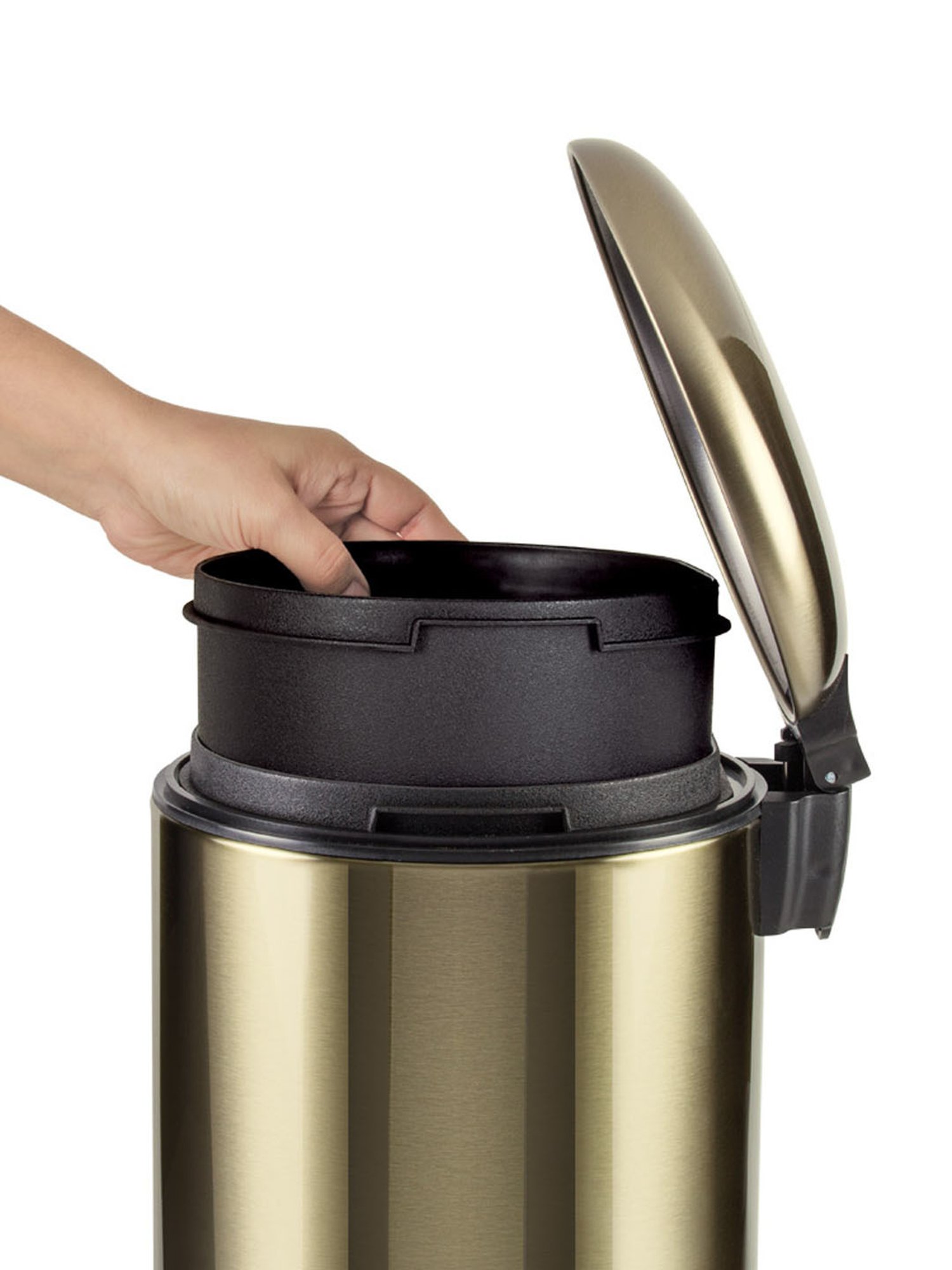 Freelance Green Steel Set of 1 Dustbins