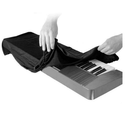 On-Stage 61/76-Key Keyboard Dust Cover, Black