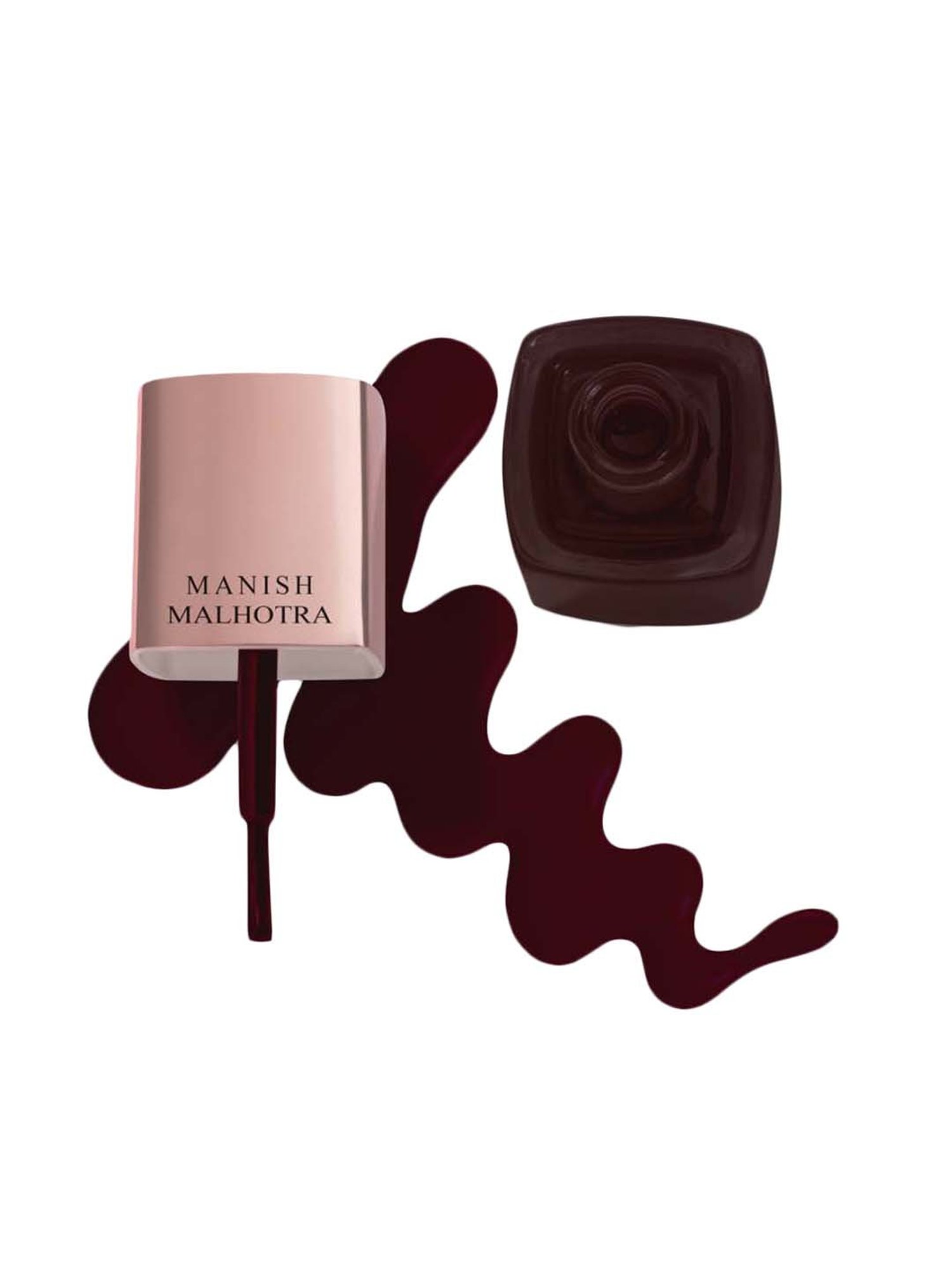 Manish Malhotra Beauty By Myglamm Gel Finish Nail Lacquer-Rouge Allure - 10 ml