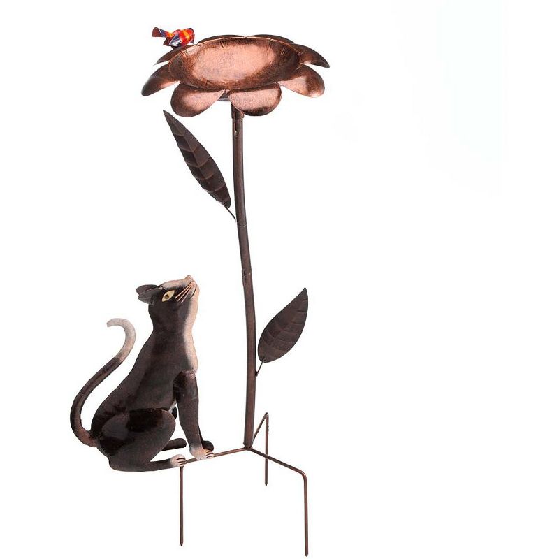 9" Classic II Birdbath with Tripod Stand Antique Copper - Achla Designs