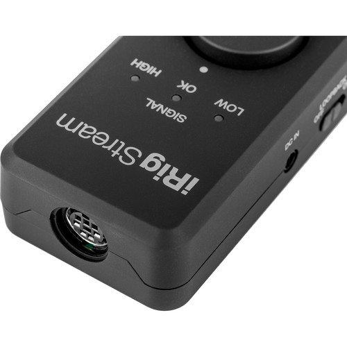 IK Multimedia iRig Stream 2-Channel Audio Interface for Mobile Devices - IPIRIGSTREAM