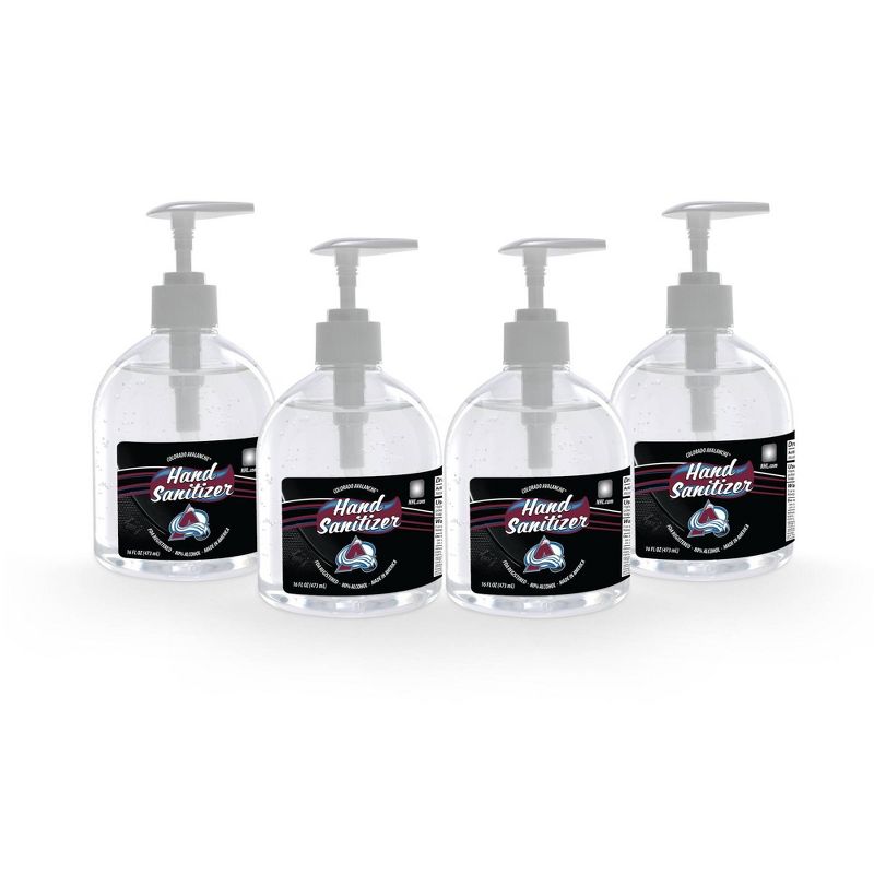 NHL Buffalo Sabres 16oz Pump Top Hand Sanitizer - 4pk