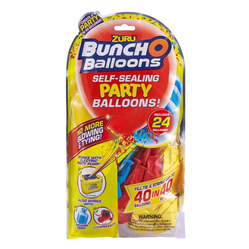 24ct Self Sealing Party Balloons Refill Pack