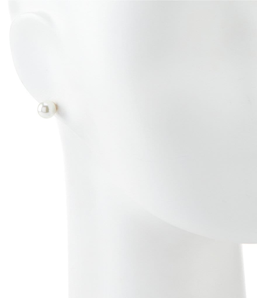 Tailored Faux-Pearl Stud Trio Earring Set