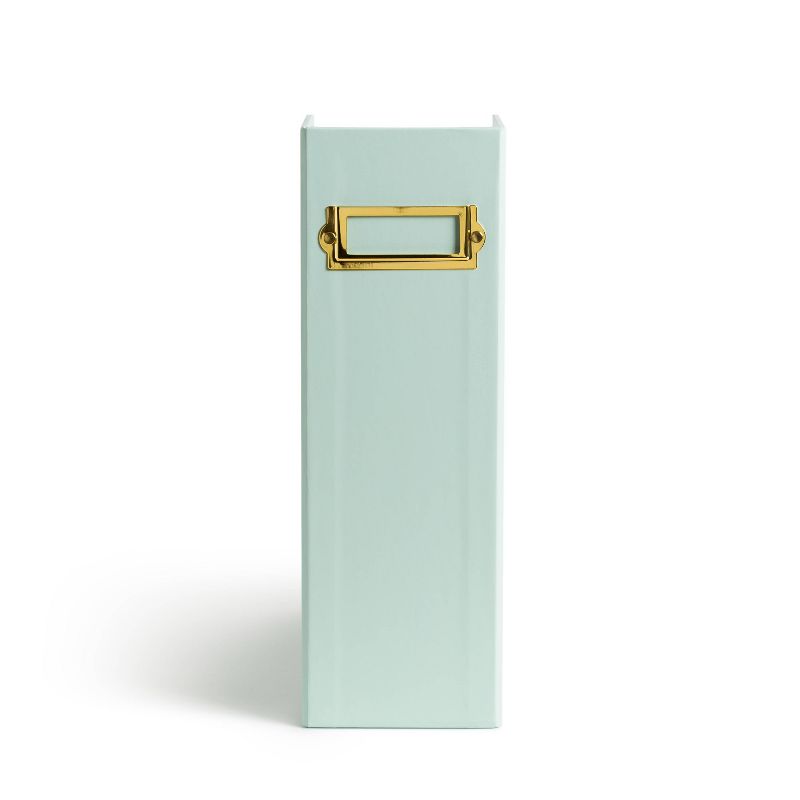 U Brands 2pk Paperboard Magazine File Holder - Mint