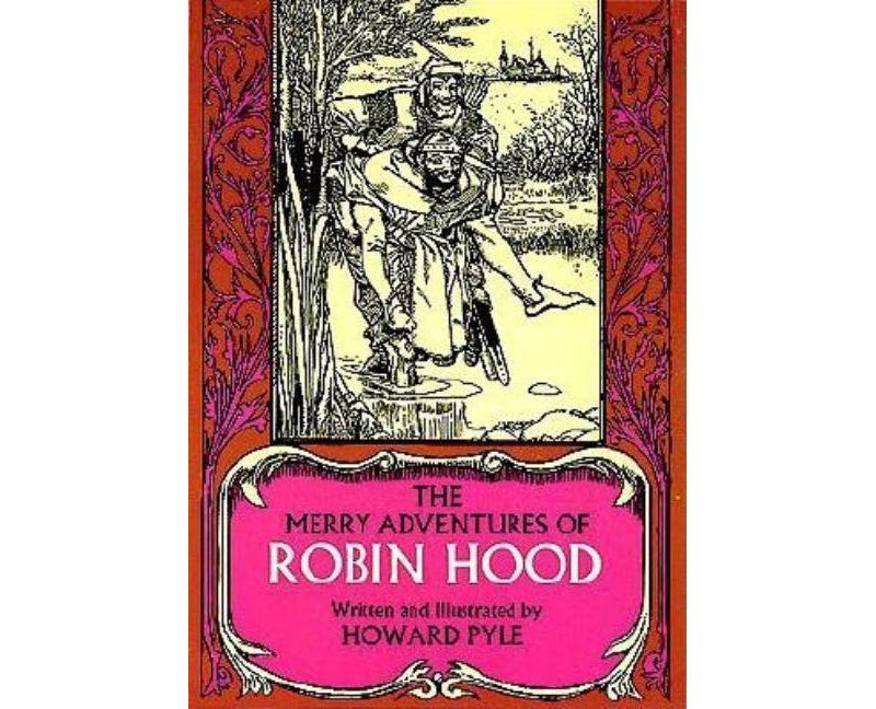 The Merry Adventures of Robin Hood - (Dover Children's Classics) by  Howard Pyle (Paperback)
