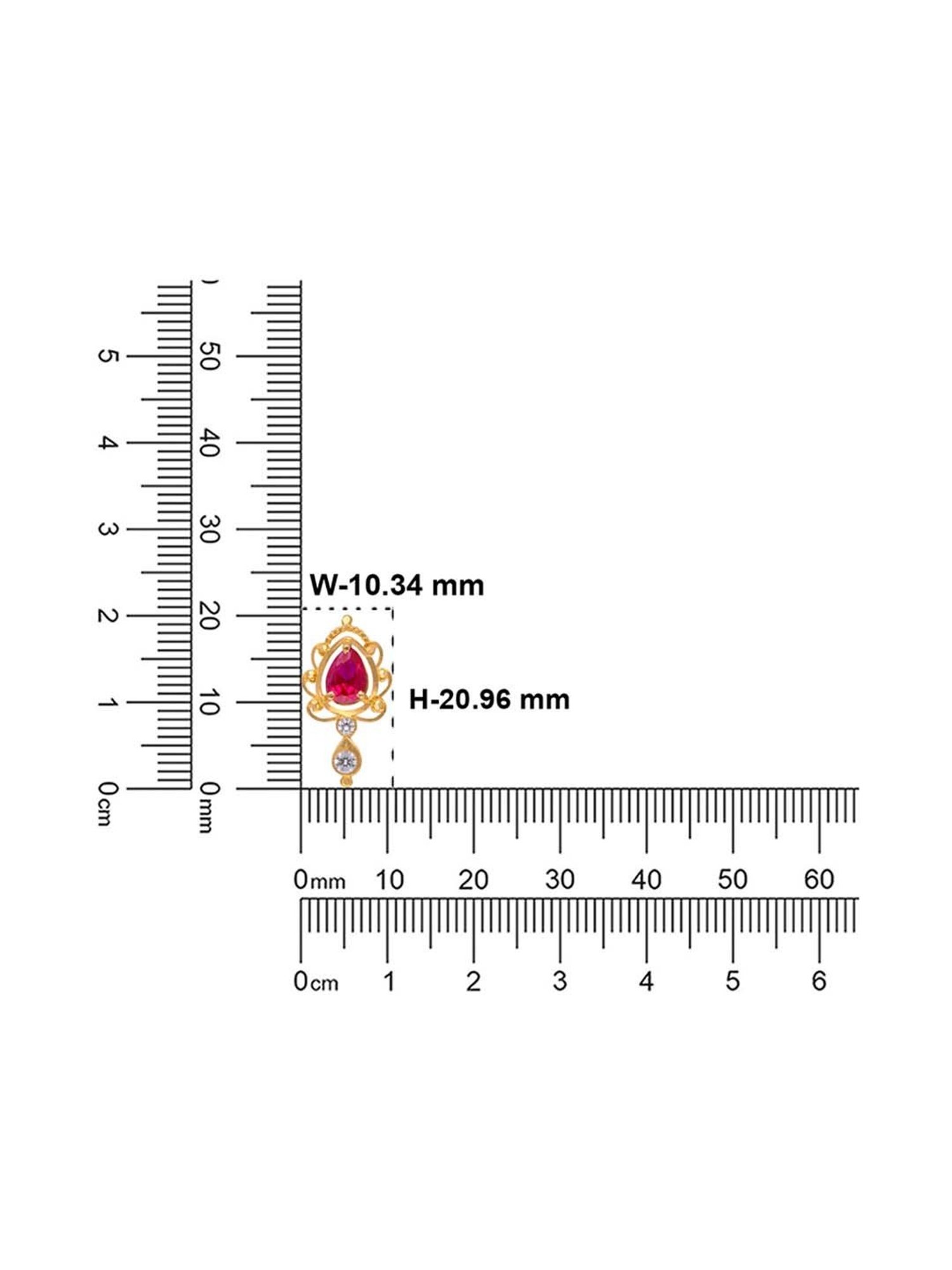 CKC Radiant Elegance: Gold Drops Set with Colorful Zircon