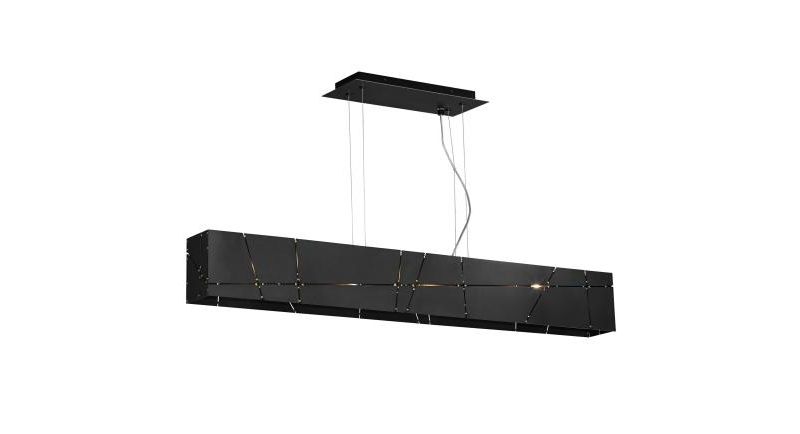 LBL Lighting 700LSCRSS-LED Crossroads Linear Suspension, Steel Finish