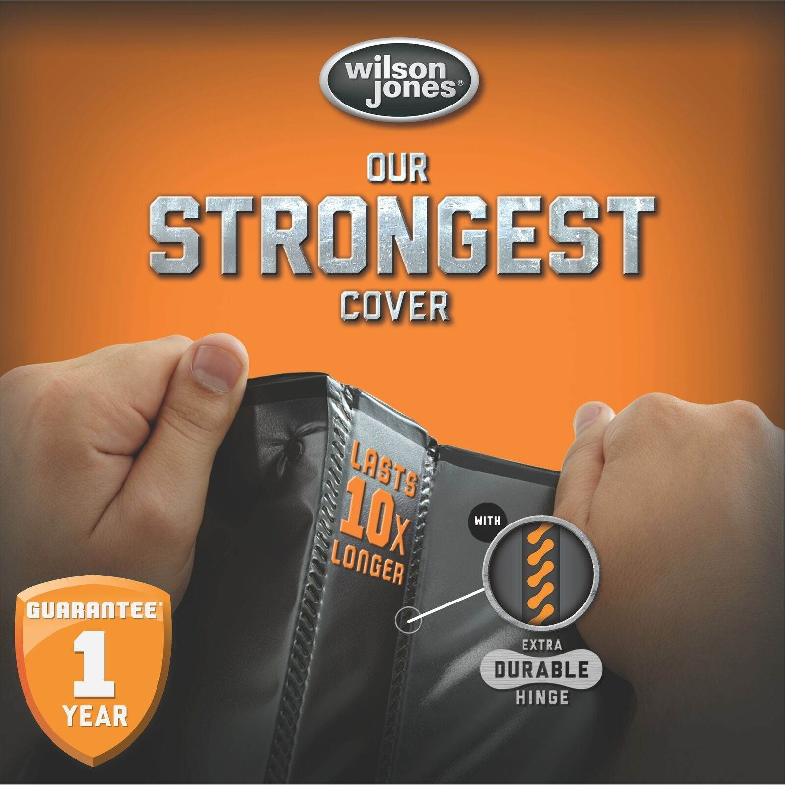 Heavy Duty Round Ring View Binder with Extra Durable Hinge, 1.5 Cap., Purple