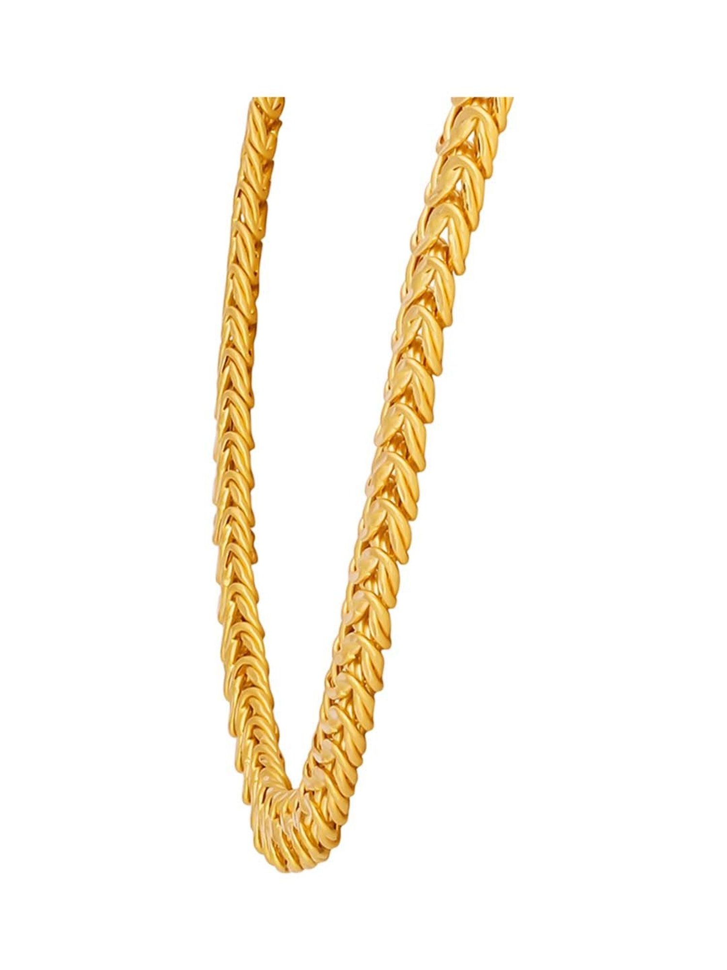 Waman Hari Pethe Jewellers BIS Hallmark 22k Yellow Gold Chain