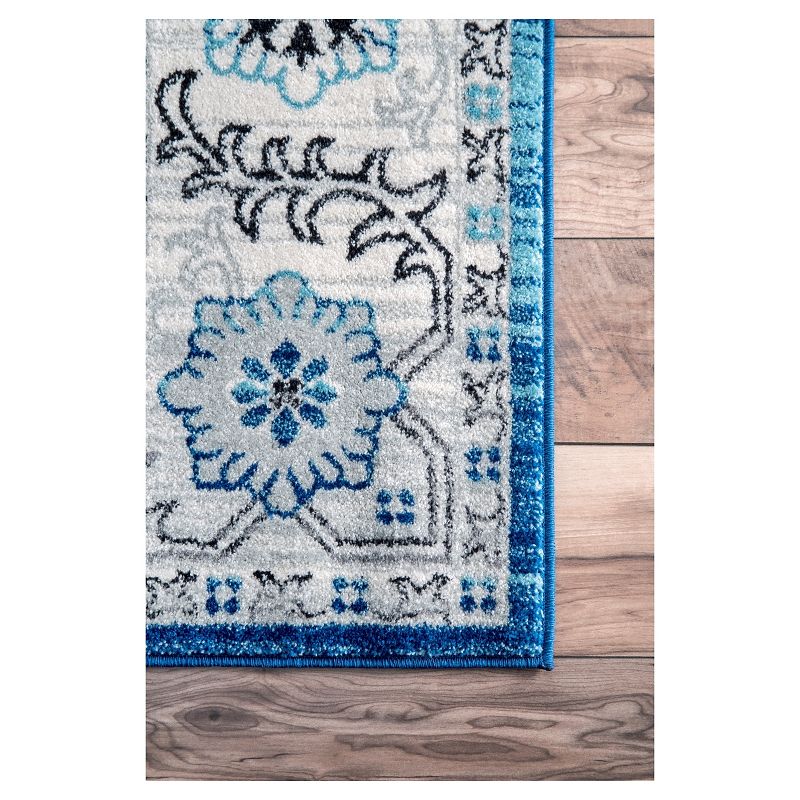 Green Solid Loomed Area Rug - (4'x6') - nuLOOM