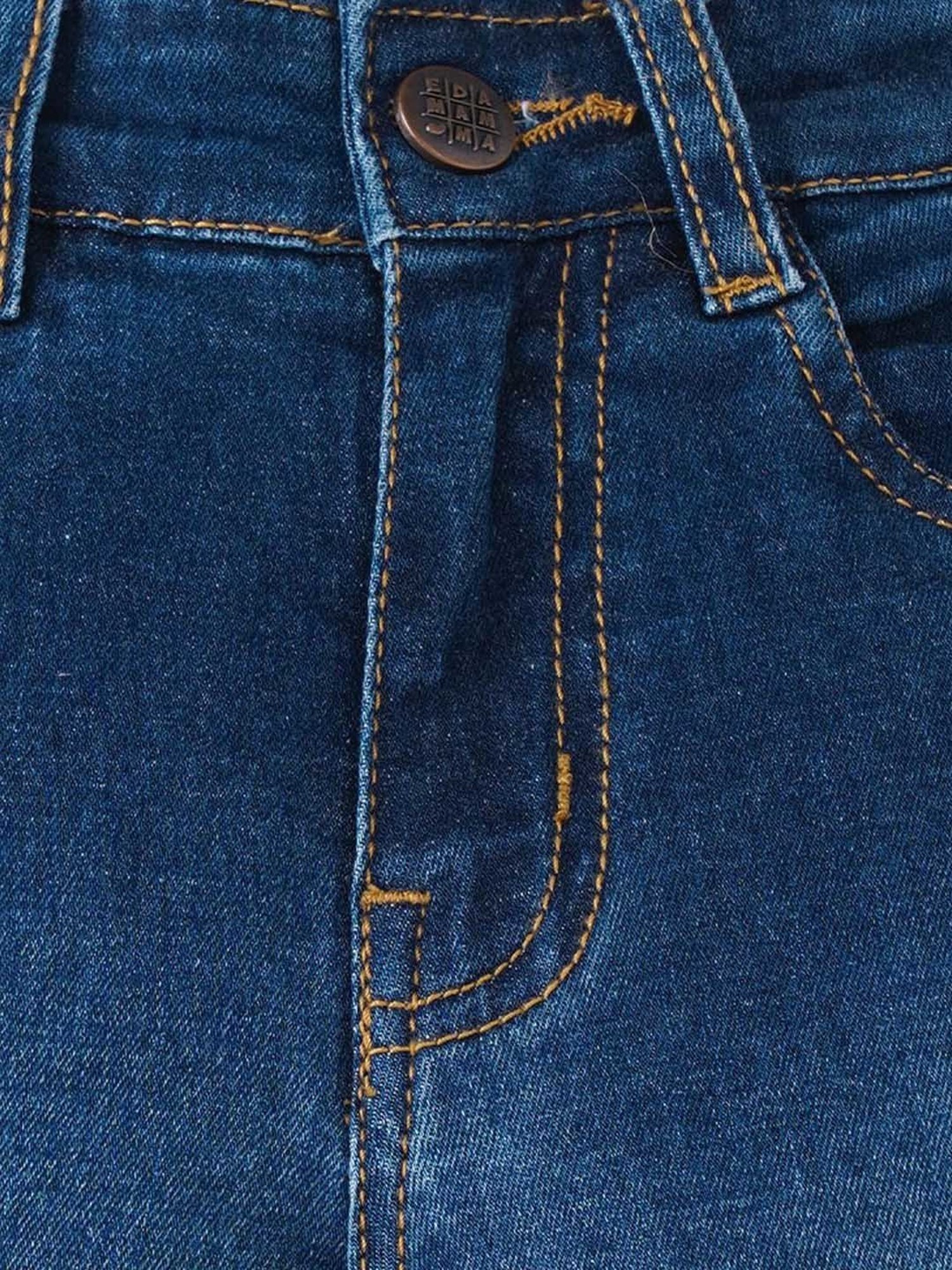 Palm Tree Boys Grey Washed Jeans