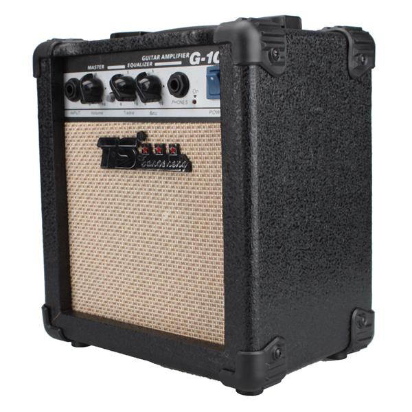 High-Peformance  Guitar Amplifier Black Suitable for Acoustic and Electric Guitars Not for Bass