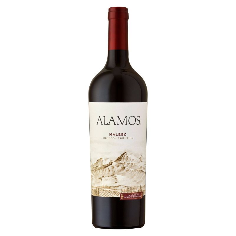 Alamos Malbec Red Wine - 750ml Bottle