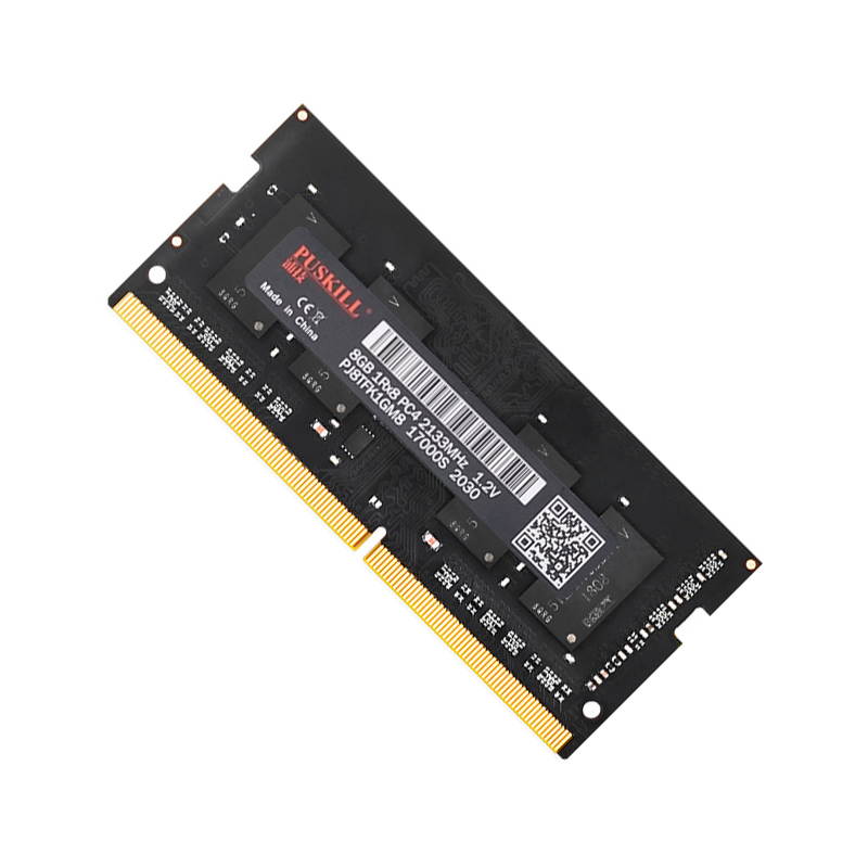 PUSKILL DDR3 1600MHz SODIMM RAM PC3-12800 4G 1.35V CL11 204 Pin Support ECC Unbuffered Laptop Memory Notebook RAM Module for Mac Intel and AMD System