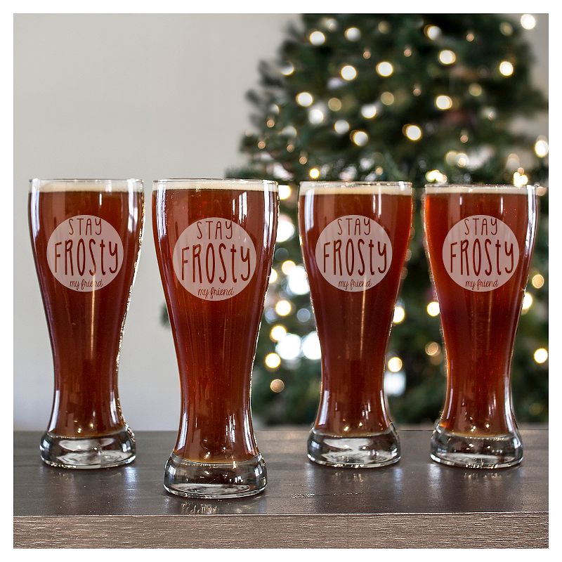 Just Funky Teenage Mutant Ninja Turtles Pizza Party 16oz Pint Glass 4-Pack