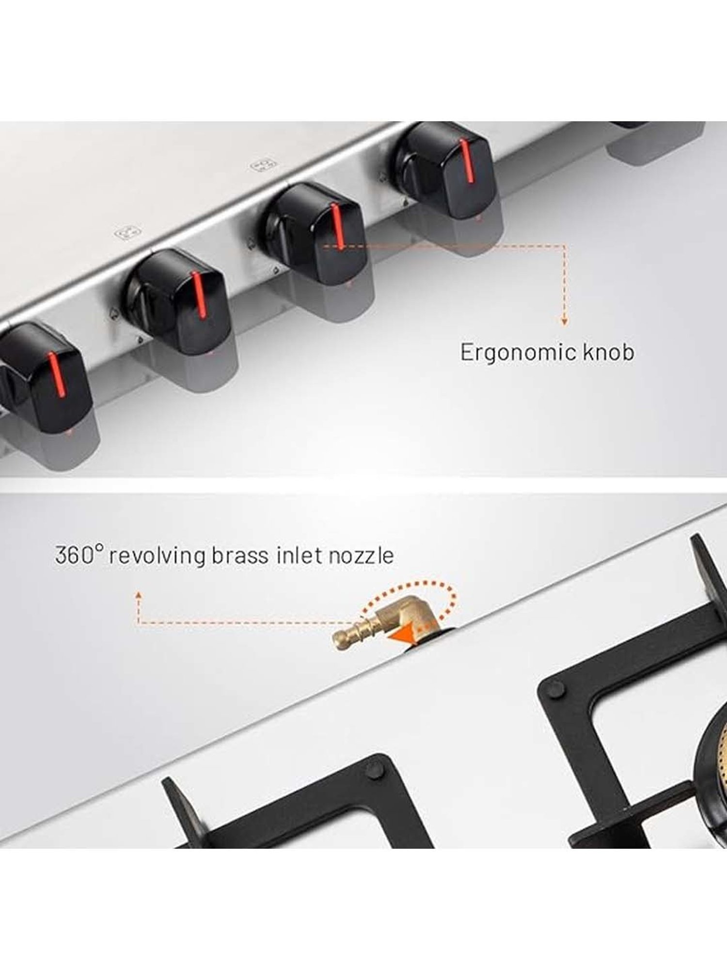 Glen LPG Gas Stoves with 3 Burner