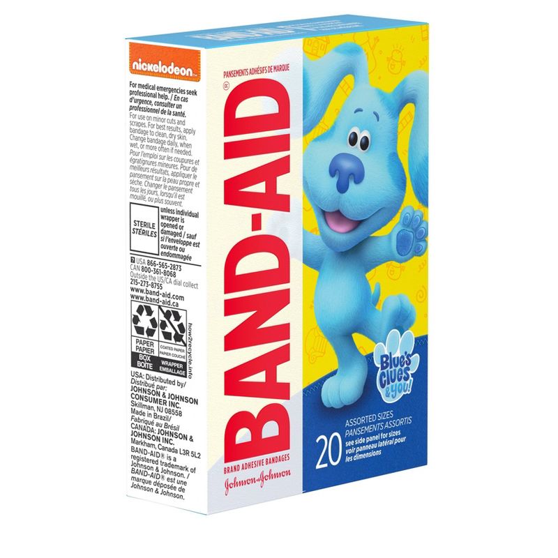 Band-Aid Blues Clues & You Adhesive Bandages - 20ct