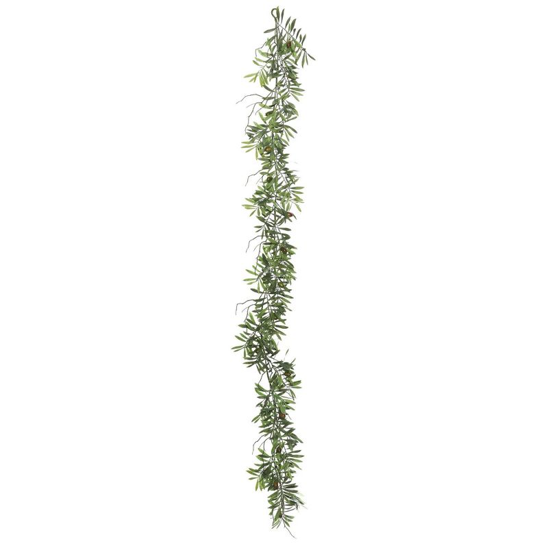 Artificial Olive Hill Garland (6') - Vickerman
