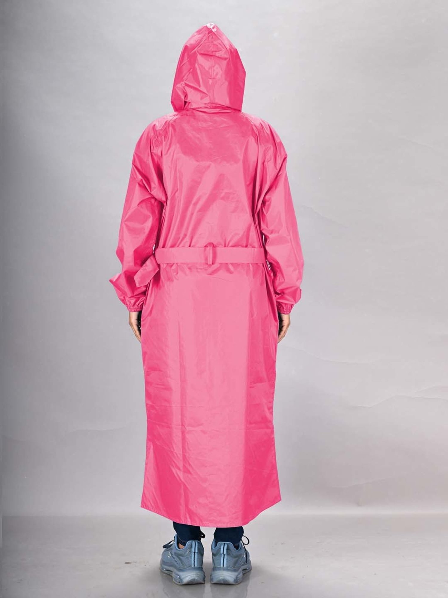 Lux Venus Pink Loose Fit Raincoat